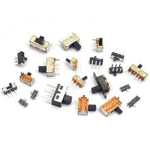 Multiple types Mini Slide Switch On-OFF Micro Toggle Switch  1P2T H=1.5/2/5MM Miniature Horizontal Slide Switch 1P2T SS MSK SK 2024 - compre barato