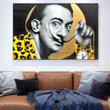 Salvador Dali Canvas Painting Posters and Prints Quadros Wall Graffiti Street Art Picture for Living Room Home Decoration Cuadro 2024 - buy cheap