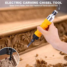 Newest Carving Tool Electric Furniture Woodworking Chisel Root Carving Tool 2024 - buy cheap