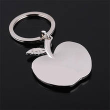 1Pcs Souvenir Zinc Alloy Apple Key Chain Creative Gifts Keychain Keyring Trinket Car Ring Bag 2024 - buy cheap