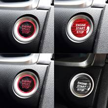 Pegatina decorativa para botón de arranque y parada de motor de coche, para Honda Accord Civic CR-V Odyssey 2024 - compra barato