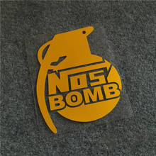 Car Styling Vinyl Decals NOS BOMB Funny Motorcycle Auto Tank Sticker 2024 - buy cheap