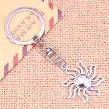 Брелок для ключей 34*30 мм, подвески в виде солнца «сделай сам» для мужчин и женщин, кольцо-держатель, сувенир для подарка 2024 - купить недорого
