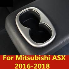 Suporte de copo para o assento traseiro de mitsubishi asx 2016-2019, lantejoulas, copo de água, modificação interior, acessórios de decoração 2024 - compre barato