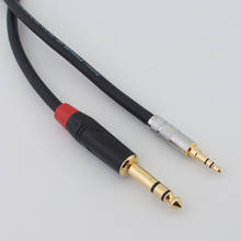 Cable auxiliar HIFI de 3,5mm a 6,35mm, adaptador para mezclador, amplificador, guitarra, bidireccional, Jack 6,5 a Jack 3,5, Cable de Audio macho a macho 2024 - compra barato