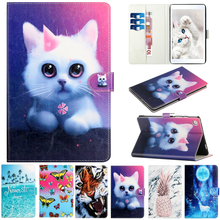 For iPad 5 6 5th 6th Generation Case Wolf Cat Cover Funda for iPad Air 2 9.7 2017 2018 Case For IPad 8 7 8th 10.2 Case Air 4 11 2024 - buy cheap