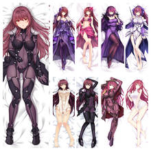 Funda de almohada personalizada de Anime japonés Fate/Grand Order FGO Scathach, funda de almohada para el cuerpo Dakimakura, ropa de cama para el hogar 2024 - compra barato