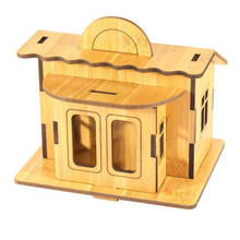 Casa pequeña DIY 3D Mode House Toys, casa romántica, rompecabezas de madera, juguete educativo, modelo de construcción, rompecabezas 3D de madera para niños y adultos 2024 - compra barato