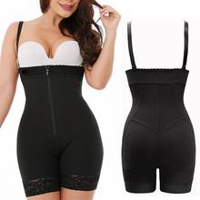 Bodysuit Shapewear Women Body Shaper Waist Trainer Corset Zipper Adjustable Shoulder Straps Slimming Belt Corrective Underwear 2024 - buy cheap