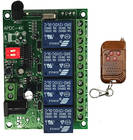 Interruptor sem fio, receptor de sistema com transmissor e controle remoto dc 12v 24v 4 canais 4 ch rf 315 433 mhz - foto 2026