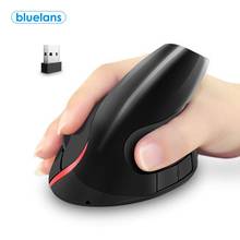 2.4GHz 5 Buttons Rechargeable Battery Wireless Ergonomic Vertical Optical Mouse 2024 - buy cheap