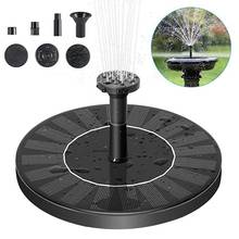 Hot Floating Solar Fountain Garden Water Fountain Pool Pond Decoration Solar Panel Powered Fountain Water Pump Garden Decoration 2024 - buy cheap