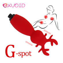 EXVOID Penis Vibration Clip Silicone Vagina Clitoris Stimulation Sex Shop Sex Toys For Couples G-spot Vibrator Nipple Massage 2024 - buy cheap