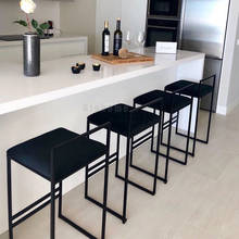 Industrial Style Bar Chair Designer Modern Table Chair Minimalist Home Bar Stools Front Desk High Stools Bar Stool Furniture 2024 - buy cheap