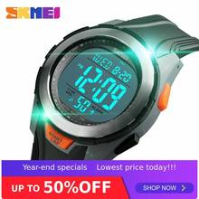 SKMEI Men Digital Watch Fashion Watches Multifunction 50M Waterproof Alarm Clock Stainless Steel Case Watch relogio digital 1503 2024 - buy cheap