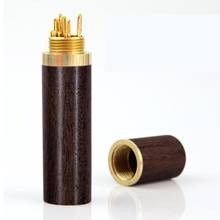 Wood Box Embroidery Mending Holder Bottle Container Needle Storage DIY Tool 2024 - buy cheap