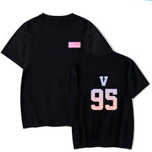 Kpop amor auto álbum topos roupas à prova de balas menino (jung kook) (suga) (rap monster) coreano harajuku camisa feminina camisetas streetwear 2024 - compre barato