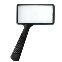 Handheld Rectangular 3X Magnifier Magnifying Glass Loupe For Reading Jewelry New 2024 - buy cheap