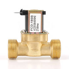 G3/4 2 Way Water Inlet N/C Normal Closed Electric Solenoid Valve AC 220/240V FCD-180B 2024 - buy cheap