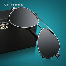 VEITHDIA Brand Men's Sunglasses Designer Pilot Polarized Sun Glasses Eyewear Accessories Male Sun Glasses For Men 2 pcs set 2024 - buy cheap