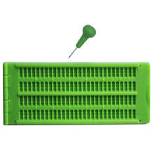 Green Tool Learning Portable Plastic Accessory Practical Practice Vision Care With Stylus Braille Writing Slate 4 Lines 28 Cells 2024 - buy cheap