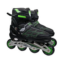 Обувь для катания на коньках детская высокого качества роликовые коньки для начинающих ABEC7 безопасные роликовые коньки 2024 - купить недорого