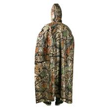 3 In1 Hooded Rain Poncho Waterproof Raincoat Jacket for Men Women Tent Mat Outdoor Poncho One-Piece Raincoat Travel Ultralight 2024 - buy cheap