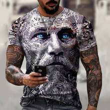 2021 New 3D Lion T-shirt Men's Animal T-shirt Cool 3D Style Pattern 3DT Shirt Summer Trend Short Sleeve 2024 - buy cheap