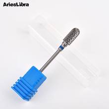 1pcs Cylinder Nail Drill Bit Round head Manicure Machine Accessories Mill Cutter Rotary Burr Electric Nail Files Nail Care Tool 2024 - buy cheap