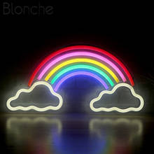 Colorful Rainbow Led Neon Light Cloud Neon Sign Decorative Wall Night Lamp for Room Home Party Wedding Decoration Xmas Gift 2024 - buy cheap