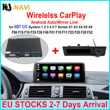 Беспроводной автомобильный декодер Apple CarPlay Android для BMW F10 F11 F20 F25 F26 F30 F01 F02 E60 E70 E71 E84 NBT CIC EVO 2024 - купить недорого