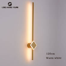 Modern Led Wall Light Bedside Light Sconces Wall Lamp Metal Wall LED Bahtroom Lamp Corridor Mirror Light Wandlamp Black&Gold 2024 - buy cheap