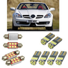 Interior led Car lights For mercedes slk r171 cabrio bulbs for cars License Plate Light 10pc 2024 - buy cheap