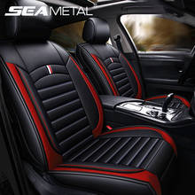 Luxury PU Leather Car Seat Covers Sport Style Seats Cushion Universal Automobiles Seat Chair Protector Car Products Accessories 2024 - buy cheap