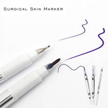 1 Set Surgical Eyebrow Skin Tattoo Marker Pen Tool Accessories With Measuring Ruler 2024 - buy cheap