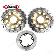 ARASHI CBR929 Brake Disc For HONDA CBR929RR 2000 2001 CBR 929 RR Full Floating Front Rear Brake Rotors GOLD BLACK 2024 - buy cheap