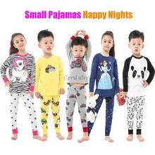 Boys Cotton Motorcycle Pajamas Sets Girls Princess Baby Infantil Panda Pijamas Kids Unicorn Pijama Homewear Nightwear 2024 - buy cheap