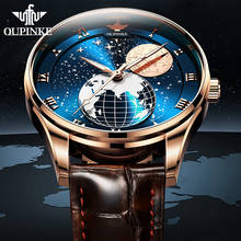 Mechanical Watch Men Automatic Wrist Watch Vintage Brand Luxury Moon Phase Watch Leather Male Gentleman Shockproof Waterproof 2024 - buy cheap