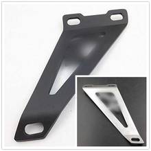 Aftermarket free shipping motorcycle parts Motorcycle Exhaust Hanger Brackets For Suzuki GSXR 600 750 1000-2003 CHROMED BLACK 2024 - buy cheap