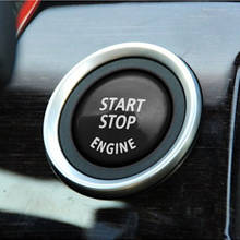 Крышка автомобильного выключателя двигателя 3*3 см для BMW E60 E91 E90 E92 E93 2024 - купить недорого
