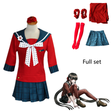 Anime danganronpa cosplay harukawa maki cosplay trajes peruca escola meninas uniforme dangan ronpa traje de halloween para mulher 2024 - compre barato