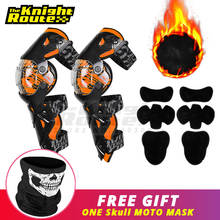 Motocross Knee Pads Man Rodilleras Motocross Body Armor Motorbike Protection Safety Gears Protector Knee Pads  Warm Hot Linner 2024 - buy cheap