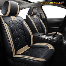 ZHOUSHENGLEE Leather car seat covers for citroen All models c5 c3 berlingo c4 grand picasso berlingo elysee car seat protector c 2024 - buy cheap