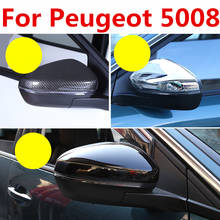 Cubiertas de espejo retrovisor de coche, accesorios de decoración Exterior para Peugeot 5008 2024 - compra barato