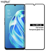 Para oppo a91 vidro para oppo f15 vidro temperado 9h cola completa capa protetor de tela vidro protetor de proteção para oppo a91 f15 vidro 6.4" 2024 - compre barato