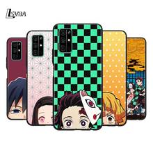 Demon Slayer Anime for Huawei Honor 30 20S 20 10i 9S 9A 9C 9X 8X 10 9 Lite 8A 7C 7A Pro Soft Black Phone Case 2024 - buy cheap