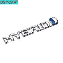 DSYCAR  3D Metal HYBRID Car Sticker Emblem Badge For Jeep BMW Ford Lifan Nissan Mazda Audi VW Honda car Lada Chevrolet Buick 2024 - buy cheap