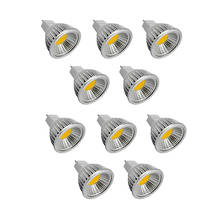 Lámpara LED MR16 COB, 6W, 9W, 12W, AC/DC12V, Blanco cálido/frío, foco de luz empotrada, iluminación de puerta, 10 unids/lote 2024 - compra barato