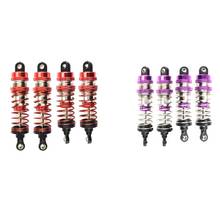 for Wltoys 124019 124018 1/12 RC Car Upgrade Parts Metal Front & Rear Shock Absorber Damper Spare Accessories 2024 - buy cheap