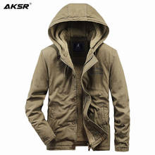 Men's Winter Jackets Large Size Fleece Liner Thick Warm Oversized Winter Jackets Coats Men Cashmere Casual Winter Windbreakers 2024 - buy cheap